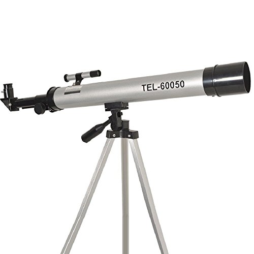 Telescópio Astronômico Abertura de 50 mm e lente focal de 600 mm