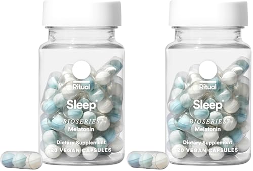 Ritual Melatonin 5mg - Sleep Aid Supplement - 20 Capsules - 20 Servings - image 1