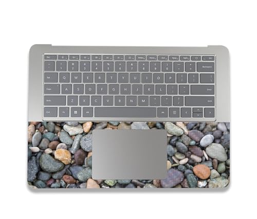 Image of MightySkins Carbon Fiber Skin Compatible with Microsoft Surface Laptop Studio 2 (2023) Full Wrap Kit - Riverbed | Protective, Durable Textured Carbon Fiber Finish | Easy to Apply | Made in The USA