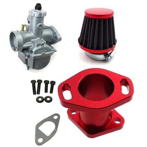 Carburateur 212cc GX200 rouge pour mini vélo et Go Kart 196cc