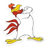 Paper House Productions Looney Tunes Foghorn Leghorn Die-Cut 3.5' Vinyl Sticker