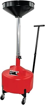 AFF 8870 8 Gallon Waste Oil Drain with Metal Trolley