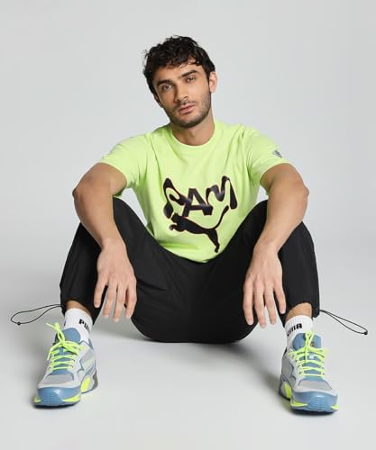 Image of Puma Unisex-Adult Graphic Print Oversized Fit T-Shirt