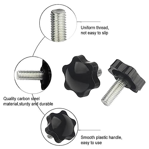 JDCMEI 12 pezzi Vite Manopola Pomello Testa M8 x