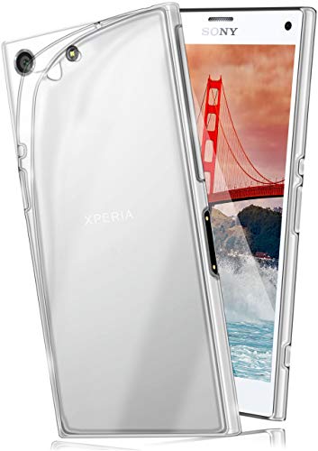 MoEx Funda [Transparente] Compatible con Sony Xperia Z3 Compact | Ultrafina y Antideslizante - Transparent