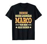 Lustiges Marco Geschenk Marco Spruch