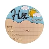 Especialmente diseñado para recién nacidos, incluye un espacio para registrar información como el nombre del bebé, fecha de nacimiento, peso, altura y mucho más