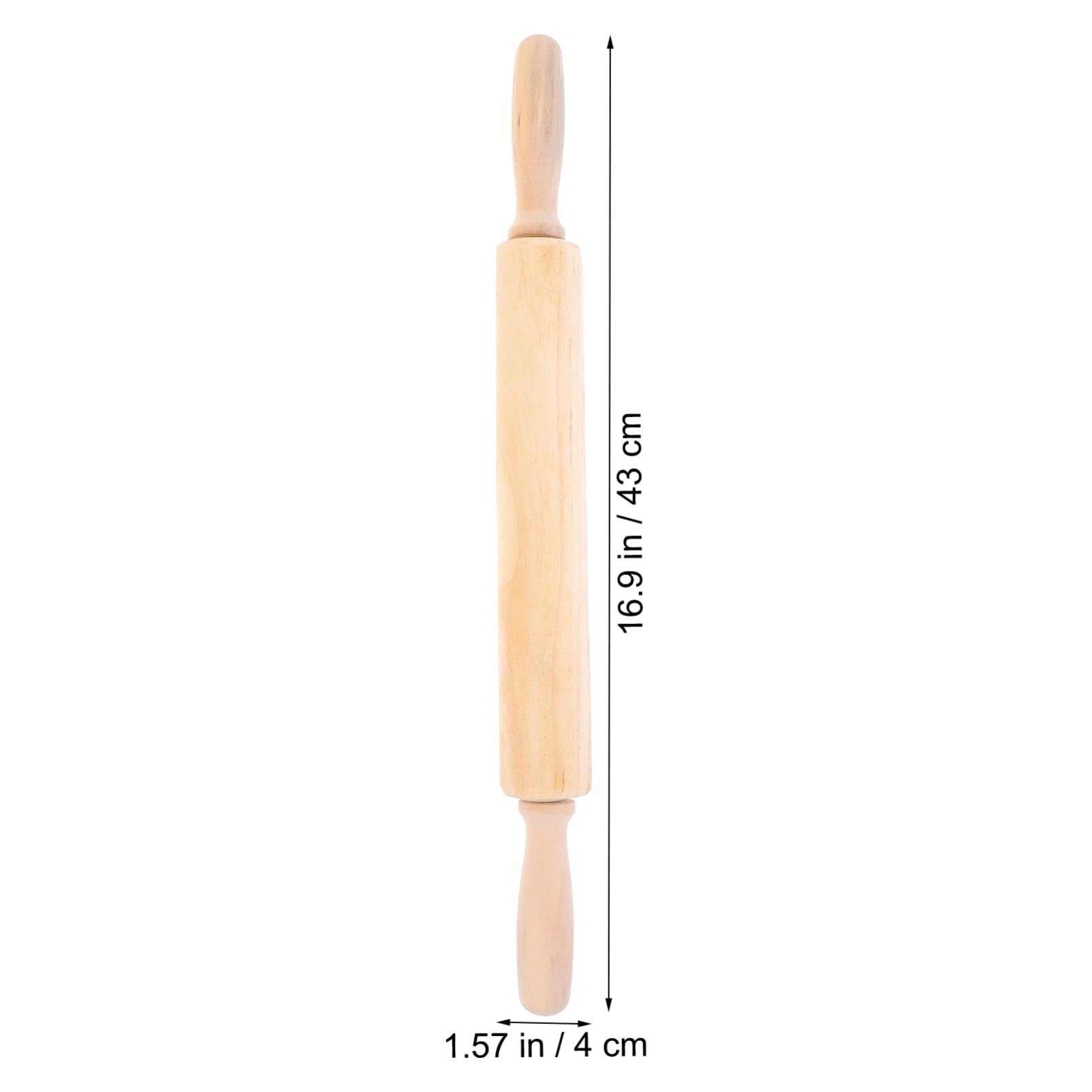 Ciieeo 3 Piezas Rodillo Herramienta Varilla De Cocina Varilla Rodante Palos Rodantes Palo De Cocina Suministros Para Hornear Palitos Para Amasar De Madera Pasta Pizza