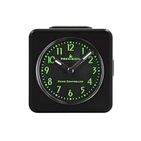 Precision Radio Controlled Black Fully automatic alarm clock, automatic time change in spring and autumn, crescendo beep alarm, snooze, backlight function Clock AP060