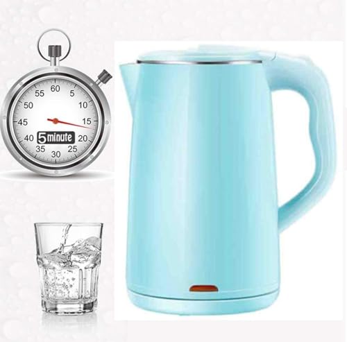 Kettle eléctrico inoxidable 1.8L 1500W azul miniatura 6