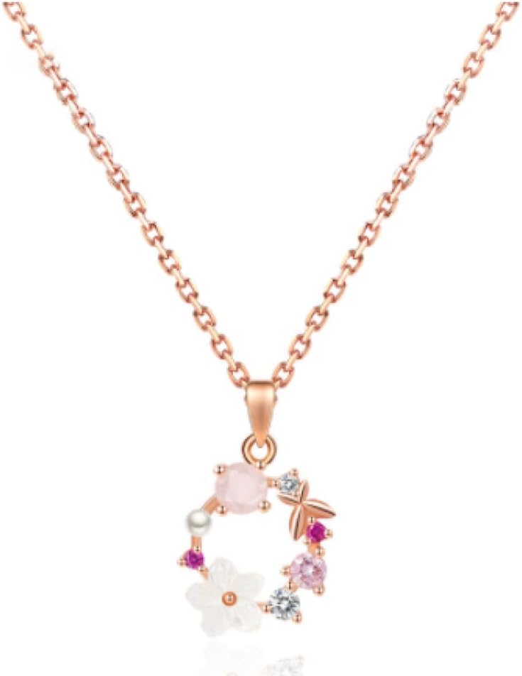 Collier avec pendentif en forme de couronne S925, le cadeau romantique idéal