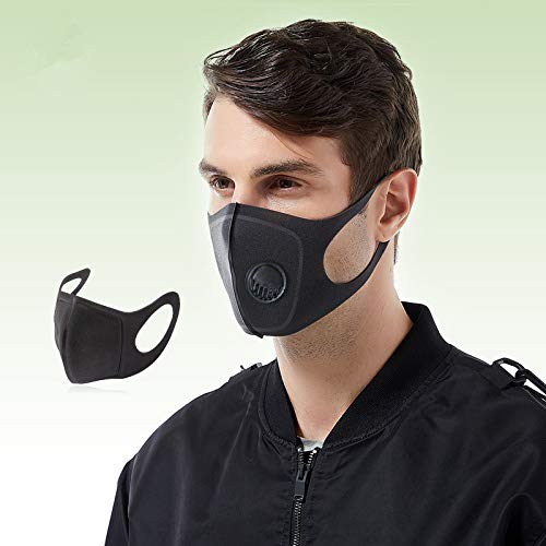 Preisvergleich Produktbild Staubmaske, doppelte Stärke, abwaschbare Antifouling-Maske N95, Staubmaske, geeignet für Staub, Bakterien, Allergien, Verschmutzung, Pollen, Farbe, Rauch