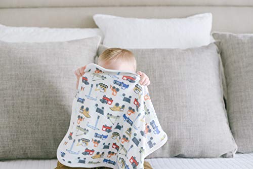 Copper Pearl Baby Security Blanket Set of 2 - Portable Size for Self-Soothing On-The-Go, Ideal Baby Blankets for Boys and Girls, Ultra-Soft, and Gift-Ready Loveys - Diesel - Thumbnail 7