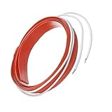 Whychstore Silikon-Heizkissen, 24 V, 150 W, flexible Heizmatte mit 1 m abnehmbarem Netzkabel, für Windschutzscheibe und Scheibenwischer, Eis, Schnee