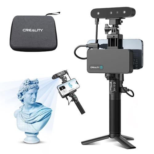 Creality CR-Scan Ferret Pro 3D Scanner, Wireless Scanning with 24-Bit Full-Color & Anti-Shake Tracking, Fast High-Quality Scanning, Compatible with Windows, Mac, iOS & Android by Creality - Used condition - US$314.28