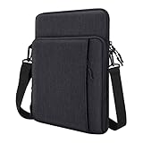 Überragender Schutz - Diese Laptophülle kombiniert mit einem Premium-Dacron-Äußeren und einem weichen Plüsch-Inneren, was bietet eine hervorragende Verschleißfestigkeit, Reißfestigkeit, Festigkeit und Weichheit. Die Polyethylenschaum - Zwischenschicht ist dick und leicht und kann schütz Ihr Gerät gut vor Stöße, Kratzer und Beulen.