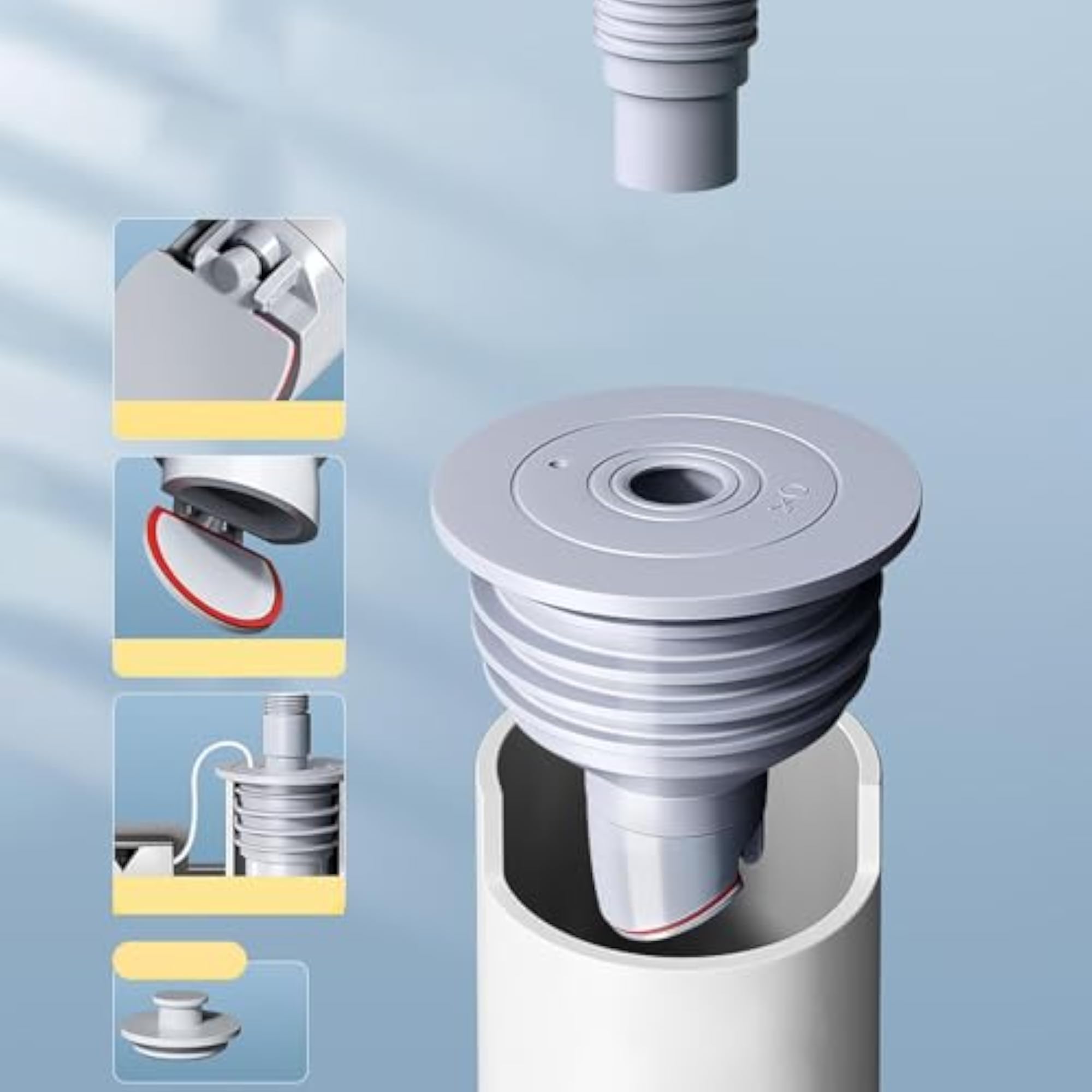 Drain Pipe Sealing Plug for Kitchen Washing Machine