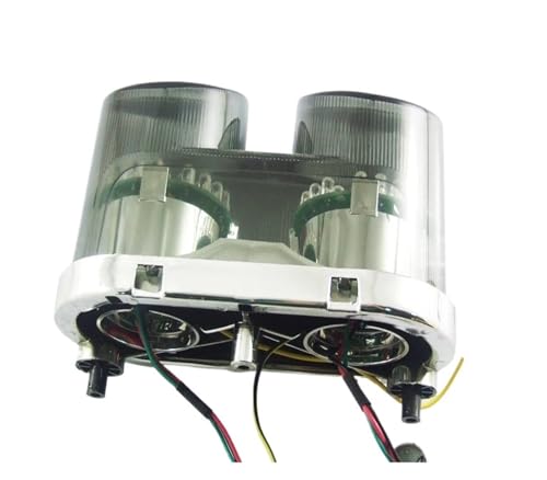 Feu arrière de moto LED clignotant transparent visibilité maximale R1 FZ1