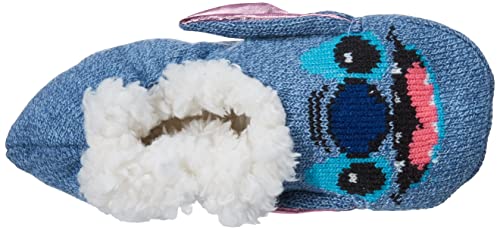 Image of Disney Women's Lilo & Stitch Teddy Fur Slipper Socks