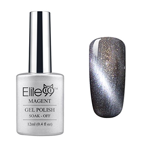 QIMISI Soal Off UV LED 3D Nail Art Gel Polish Cat Eye Gel Manicure 6583 Shimmer Deep Coffee QIMISI Soal Off UV LED 3D Nail Art Gel Polish Cat Eye Gel Manicure 6583 Shimmer Deep Coffee