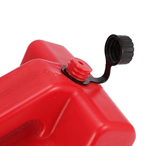 3 Pack Fuel Gas Can Rear Vents Cap Replacement With Rubber Gasket Breather Part For Older Style Univeral Plastic 2.5 5 Gallon Gas Can Jug Black，For Plastic Fuel Tank #TOP3