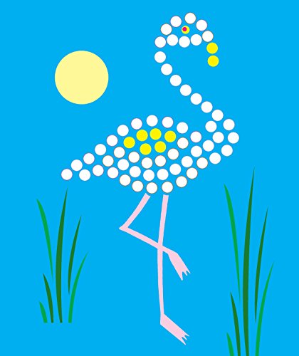 Les animo'zaïc - Les oiseaux + de 1200 pastilles autocollantes repositionnables – vue 3