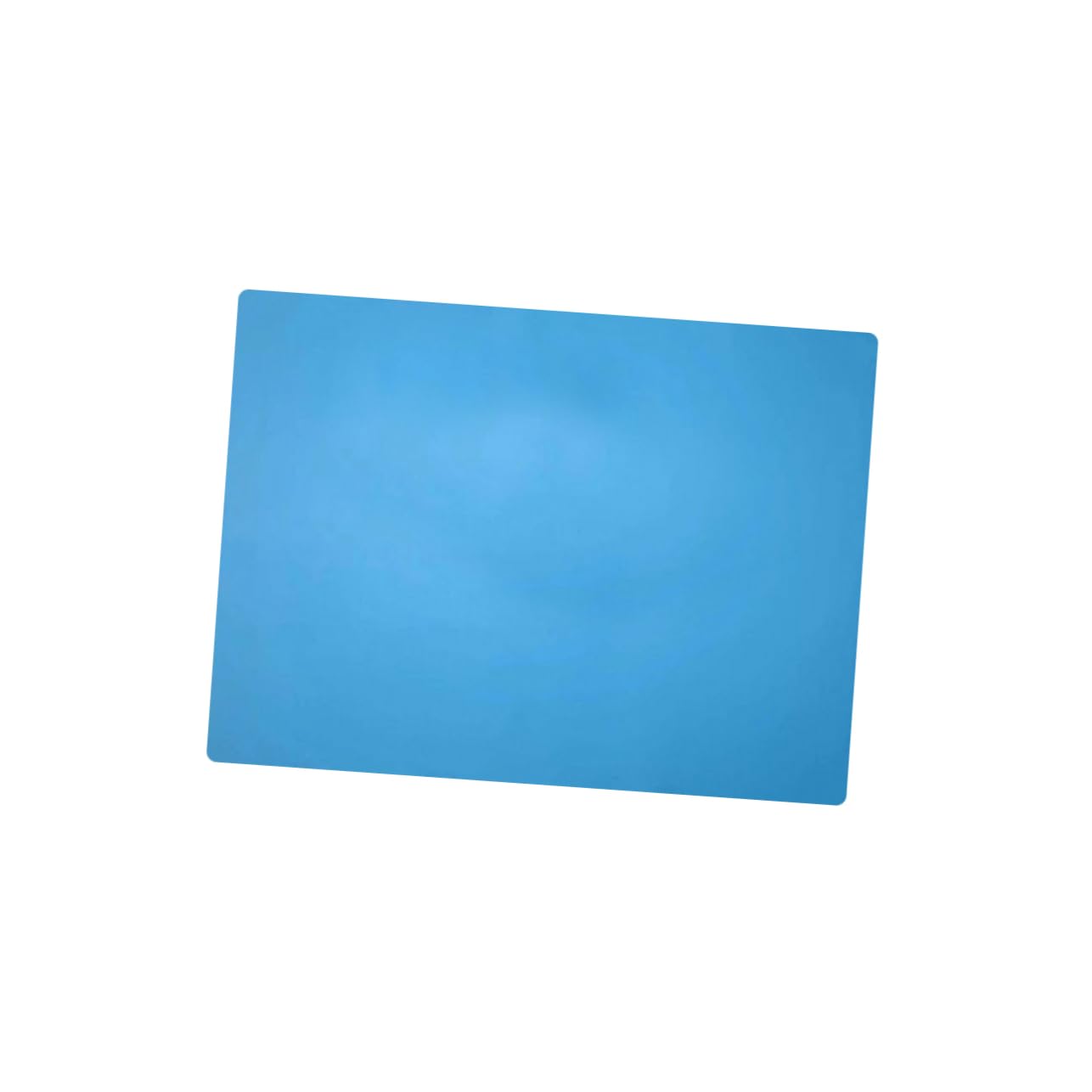 IWOWHERO Non-Slip Silicone Placemat Set 2 Pcs Solid Color Table Mats for Toddlers Durable and Easy to Clean