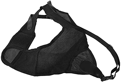 Protège-Poitrine Namvo Pour Tir à L'Arc - Nylon Réglable, Noir | Pour Femmes/Débutants