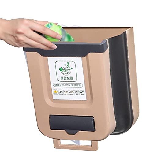 Cubos De Basura De Cocina Plegables, Cubo De Basura, Colgadores De Puerta De Gabinete Bote De Basura, Mini Cubos De Basura Portátiles Para El Hogar Al Aire Libre, Para Gabinete, Coche, Dormitorio Cover