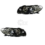 Halogenscheinwerfer rechts Scheinwerfer Set 3er E46 Bj. 03-06 Facelift Coupè Cabrio schwarz H7