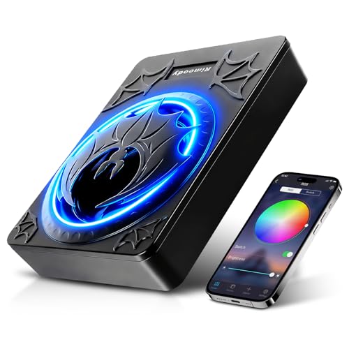 Rimoody Subwoofer Attivo a Progetto Piatto da 10 Pollici per