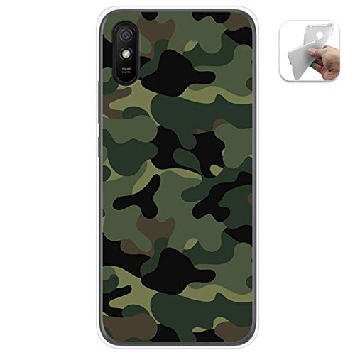 Fundas Para Xiaomi Redmi 9 Tumundosmartphone Funda Gel TPU para Xiaomi Redmi 9A / 9AT diseño Camuflaje Dibujos