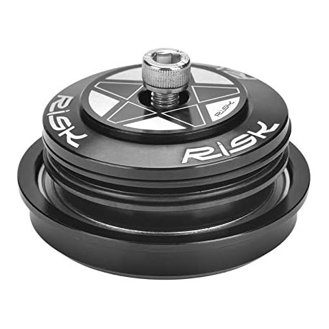Bike Headset Set Bike Bearing Headset 44-56mm - BiuZi Risk Durable Aluminum Alloy Bike Bicycle Head Tube Bearing Headset Replacement Parts Headset Bearings Bike Headset Cover