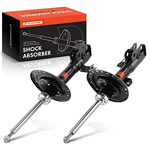 A-Premium Front Struts Compatible with Toyota Camry 2012-2017 - 2x Replacement Suspension Bare Strut Shock without Coil Spring