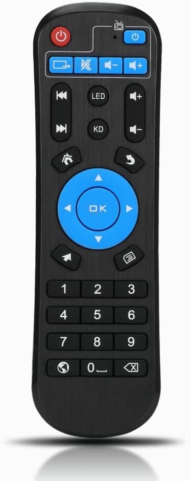 TV Box Remote Control Andriod Smart TV Box Controller Cover Range Over 8m for T95Z Plus T95K T95V T95U PRO