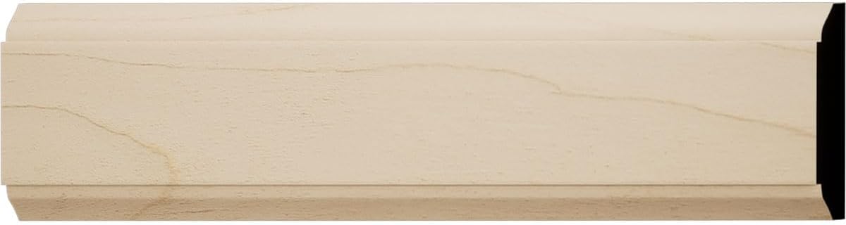 WM987 - Americraft Mullion Moulding, Solid Hardwood, 3/8"D x 2"W x 96"L, Stain Grade Alder