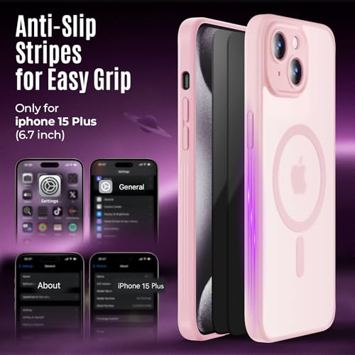Image of Symcele Designed for iPhone 15 Plus Case, Pink
