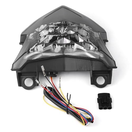 Luz trasera de motocicleta DRL con indicador de freno para Kawasaki Z900 y Z650 2017-2022