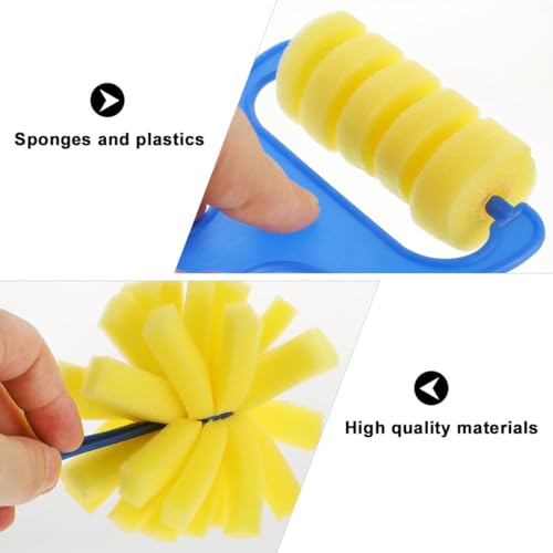 Esponjas de pintura absorbentes Totority con formas variadas para estampar 8
