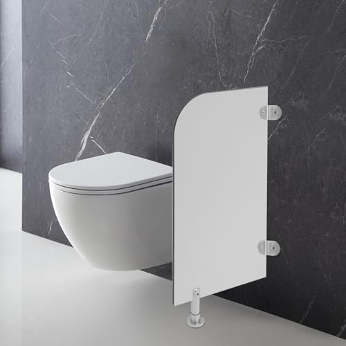 Mampara divisoria para urinario de pared panel separador resistente para baño de bar 6