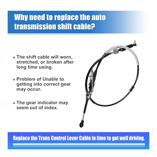 Câble transmission automatique haute durabilité pour boîte vitesse Lexus RX300 - 5