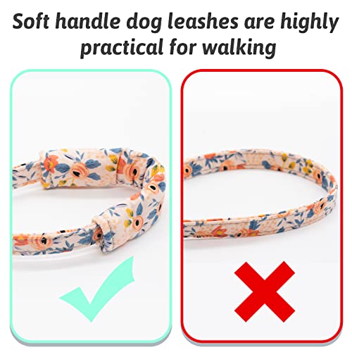 Hsigio Dog Collar And Leash Set Girls Adjustable Puppy Collars With Floral Bow Tie For Small Medium Large Female Dogs thumb #2