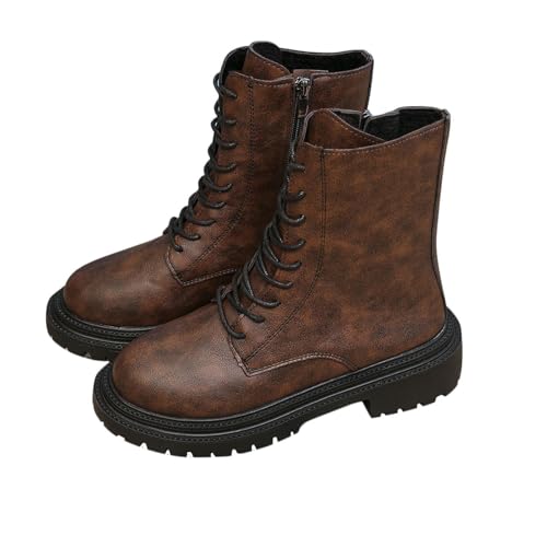 Bottines d'hiver femme décontractées à lacets pour vos balades urbaines de saison