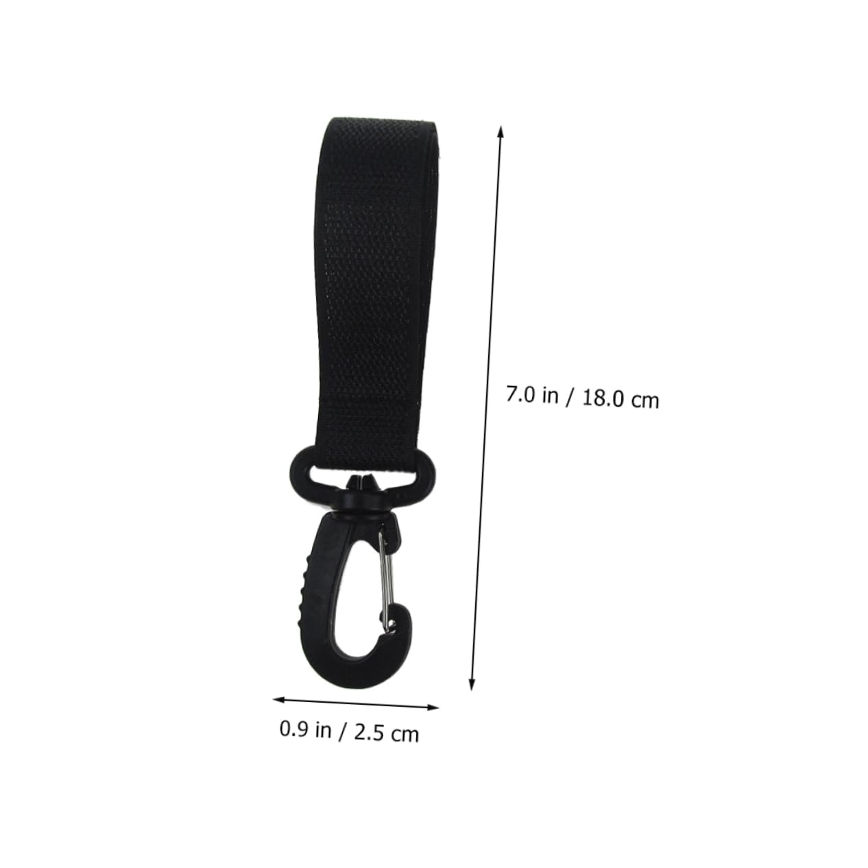 DECHOUS 6pcs Stroller Hooks for Hanging Heavy Bag Hooks for Stroller Rotatable Plastics