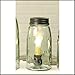 Quart Mason Jar Lamp (Clear)