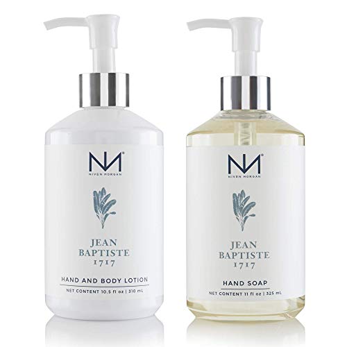 Niven Morgan Jean Baptiste 1717 Hand Soap And Lotion Set #TOP9