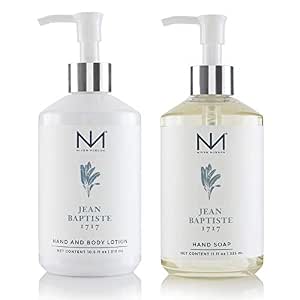 Niven Morgan Jean Baptiste 1717 Hand Soap and Lotion Set