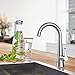 GROHE 30026DC2 Zedra Pillar Tap with 'Filter Function', SuperSteel InfinityFinish