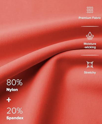 Image of BRXL High Support Padded Scoop Neck Sports Bras for Women Criss Cross Back Strappy Workout Gym Running Tennis Bra Red