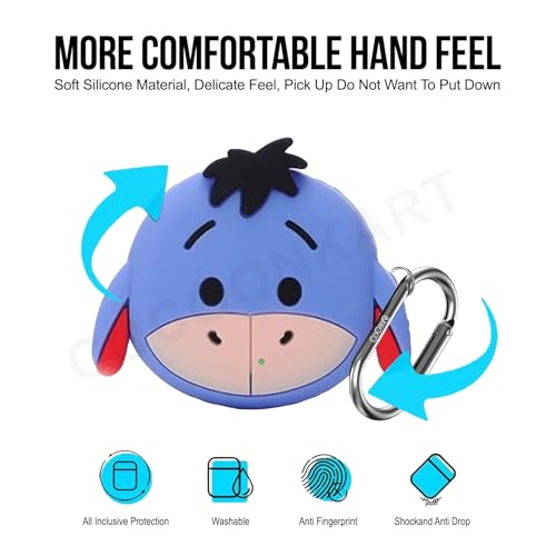 Image of Cartoon Silicone Case Cover for Samsung Galaxy Buds Core (2025) (Donkey)